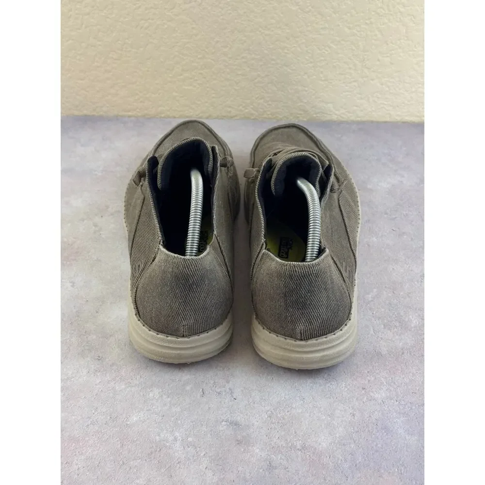 Skechers Melson Volgo 66384 Men's Size 13 Classic Fit Slip-On Shoes Brown